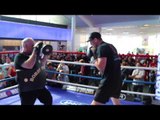 MASS ATTACK! - HARD HITTING CRUISERWEIGHT JACK MASSEY SMASHES THE PADS / HE'S BACK - TYSON FURY