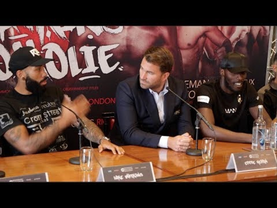 LUKE WATKINS v LAWRENCE OKOLIE - (FULL & COMPLETE) PRESS CONFERENCE W/ EDDIE HEARN & UNDER CARD