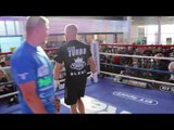 TURBO POWER! - TERRY FLANAGAN HAMMERS THE PADS AS HE AIMS TO BECOME 2-WEIGHT WORLD CHAMPION