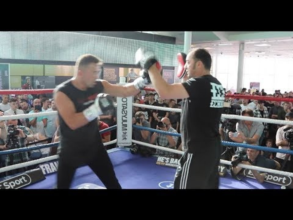 IS THIS THE MAN TO DERAIL TYSON FURY'S RETURN? - SEFER SEFERI BANGS THE PADS AHEAD OF FURY CLASH