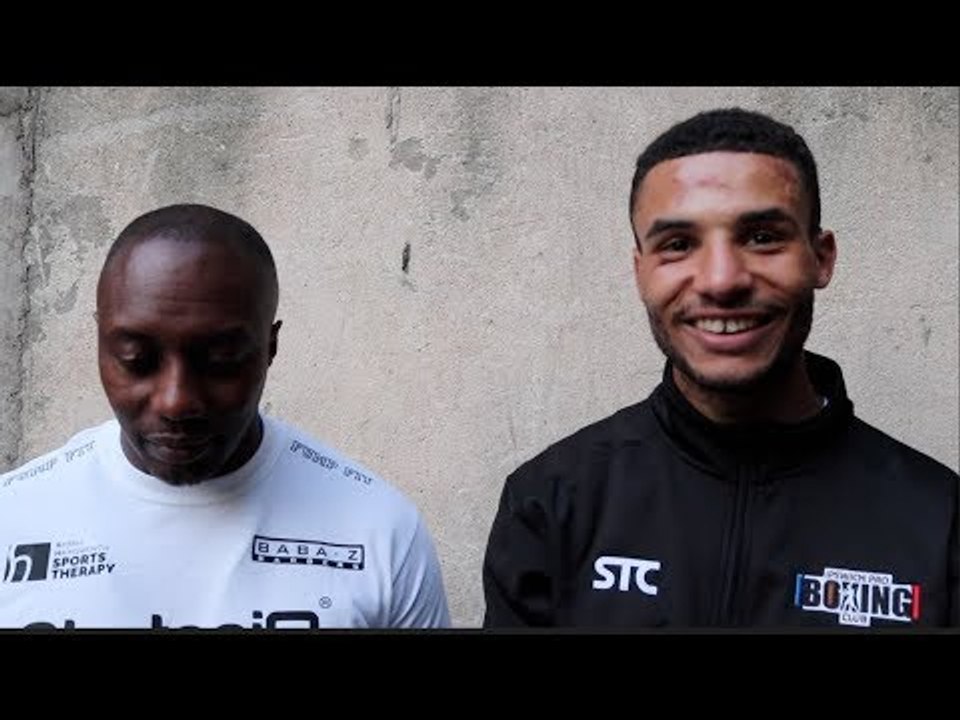 INTRODUCING MIDDLEWEIGHT REECE CATTERMOLE TO THE iFL TV VIEWERS AFTER HIS PROFESSIONAL DEBUT