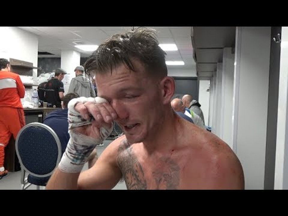 'S*** OR BUST - I WAS GOING FOR IT' -EMOTIONAL DARREN TETLEY STOPS MASON CARTWRIGHT, OPEN TO REMATCH