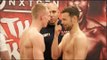 PASSIONS RUN HIGH! TED CHEESEMAN v PAUL UPTON - OFFICIAL WEIGH IN & HEAD TO HEAD : WATKINS v OKOLIE