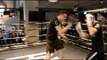 THE BOMBER! REECE BELLOTTI SMASHES THE PADS W/ TRAINER JIM McDONNELL JR (FULL & UNCUT)