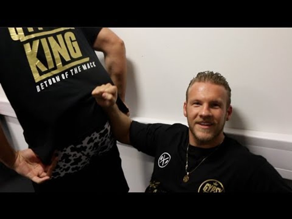 'I JUST WANTED TYSON TO BE HAPPY AGAIN' - TRAINER BEN DAVISON - AS FURY PUTS HIS A*** IN HIS FACE