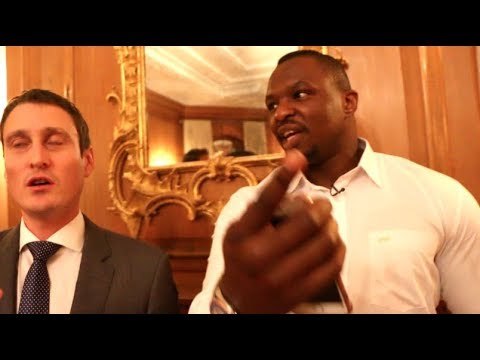 THEY F****** ME AROUND! -DILLIAN WHYTE ON PARKER FIGHT, NOT FIGHTING PULEV/ORTIZ, TYSON FURY, WILDER