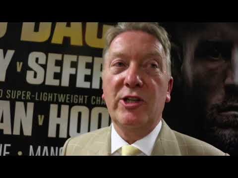 FRANK WARREN REACTS TO TYSON FURY'S COMEBACK WIN / SLAMS JUDGES IN FLANAGAN DEFEAT