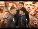 ONE BIG GUY & TWO LITTLE GUYS! - CHARLIE EDWARDS v ANTHONY NELSON - HEAD TO HEAD @ PRESS CONFERENCE