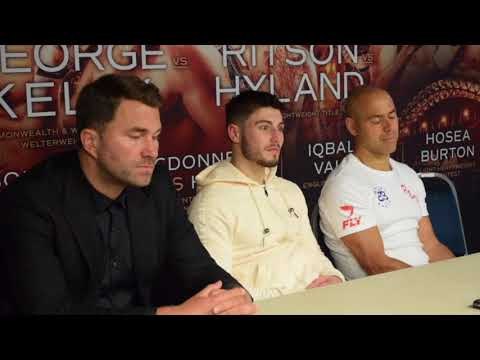 JOSH KELLY, ADAM BOOTH & EDDIE HEARN REACT TO COMMONWEALTH WIN OVER KRIS GEORGE (POST FIGHT)