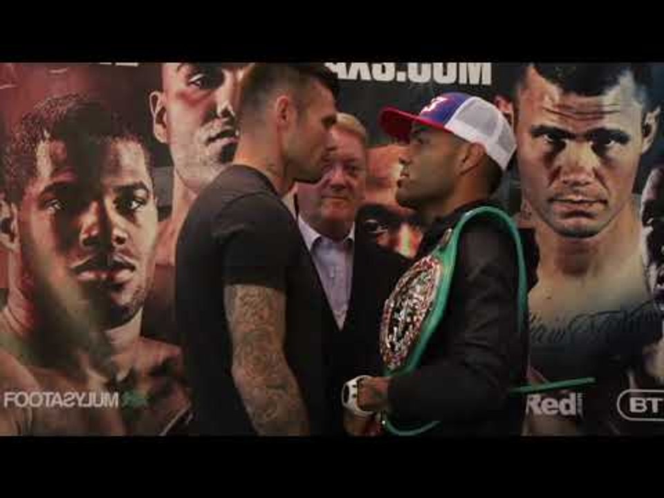 MOVING ON FROM SAUNDERS! - MARTIN MURRAY v ROBERTO GARICA HEAD TO HEAD @ FINAL PRESS CONFERENCE