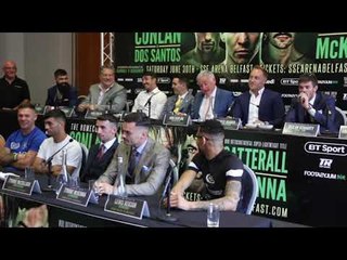 FULL HEATED EXCHANGE BETWEEN JONO CARROLL & DECLAN GERAGHTY IN PRESS CONFERENCE!  - *THE HOMECOMING*