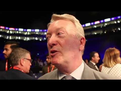FRANK WARREN REACTS TO YARDE /DUBOIS /DAVIES KNOCKOUTS, SAUNDERS-DeGALE?, TYSON FURY, LIAM SMITH
