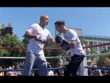 ITS COMING HOME!  .. YEAH NOT ENGLAND ... BUT MICHAEL CONLAN TO BELFAST! -HAMMERS PADS w/ ADAM BOOTH