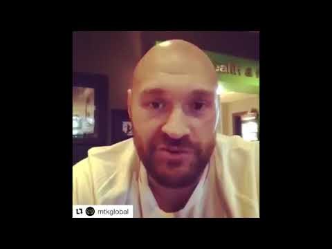 'GET HELP NOW' - TYSON FURY ADDRESSES MENTAL HEALTH & URGES PEOPLE TO GET HELP / MTK GLOBAL