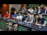 HEATED!!!  CARROLL-GERAGHTY / COYLE-BENSON / CATTERALL-McKENNA / MICHAEL CONLAN PRESS CONFERENCE