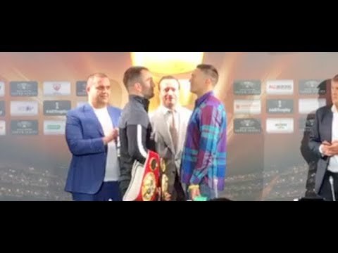 ALL FOUR BELTS! - OLEKSANDR USYK v MURAT GASSIEV - HEAD TO HEAD @ FINAL PRESS CONFERENCE
