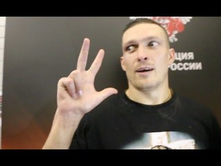 I'D GO TO ENGLAND TO FIGHT TONY BELLEW! -ALEKSANDR USYK REACTS TO BEATING GASSIEV TO WIN ALL 4 BELTS