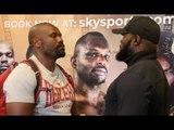 ICE COLD HEAVYWEIGHT STARE! - DERECK CHSIORA v CARLOS TAKAM - HEAD TO HEAD @ FINAL PRESS CONFERENCE