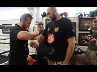 'I AM VERY NERVOUS ABOUT TRAINING TODAY IN MY PANTS - BECAUSE I TOOK A VIAGRA' - TYSON FURY