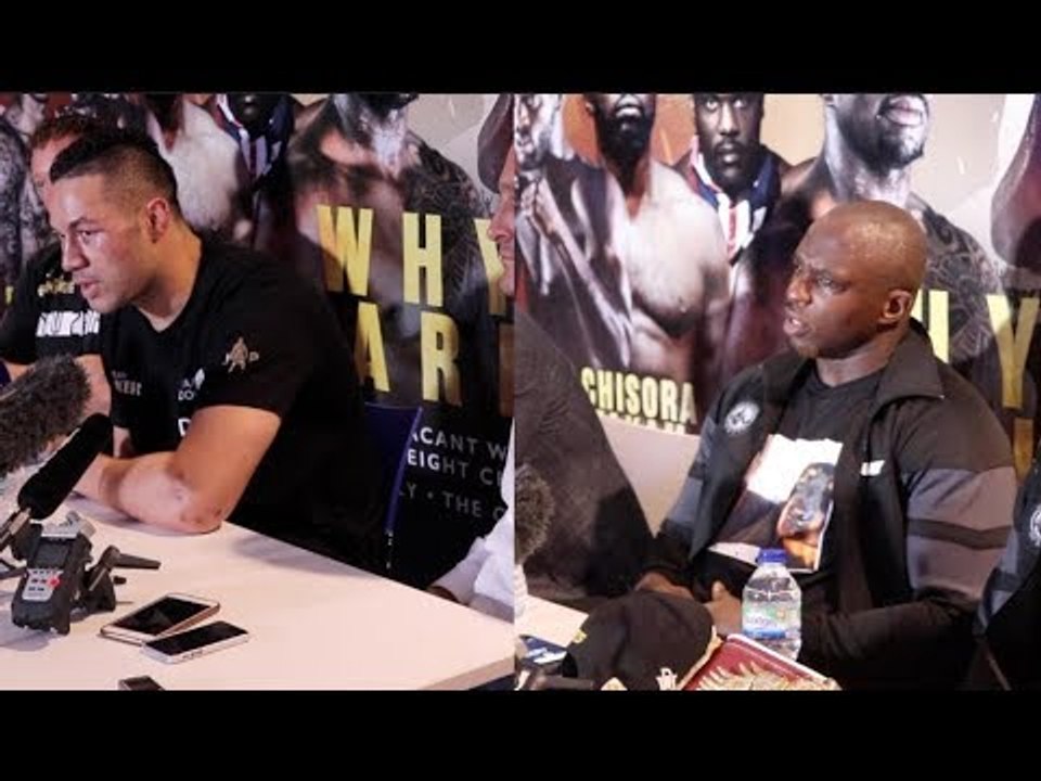 DILLIAN WHYTE v JOSEPH PARKER - *THE FULL & COMPLETE* POST FIGHT PRESS CONFERENCE / WHYTE-PARKER