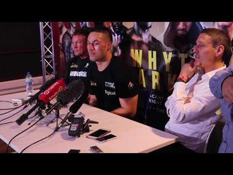JOSEPH PARKER - *FULL & UNCUT* POST FIGHT PRESS CONFERENCE* WITH DAVE HIGGINS / WHYTE v PARKER