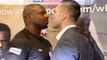 READY FOR BRUTAL WAR! - DILLIAN WHYTE v JOSEPH PARKER INTENSE HEAD TO HEAD @ FINAL PRESS CONFERENCE