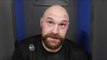'THE FIGHT IS DONE, WE DONT MESS AROUND!' TYSON FURY ON WILDER FIGHT / IMMEDIATE REACTION
