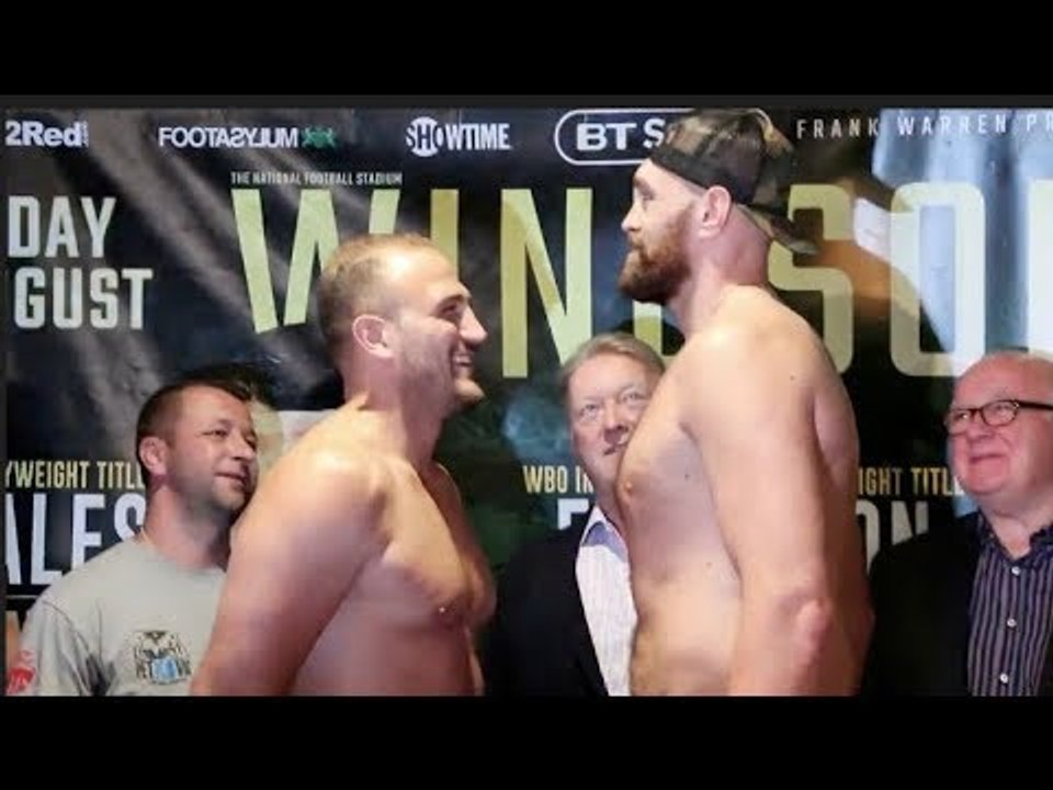 TYSON FURY v FRANCESCO PIANETA - *OFFICIAL WEIGH IN* - GATECRASHED BY DEONTAY WILDER (FULL VIDEO)
