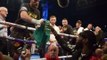 TYSON FURY TAKES DEONTAY WILDER'S WBC BELT FROM HIM & PARADES IT AROUND THE RING IN FRONT OF HIM