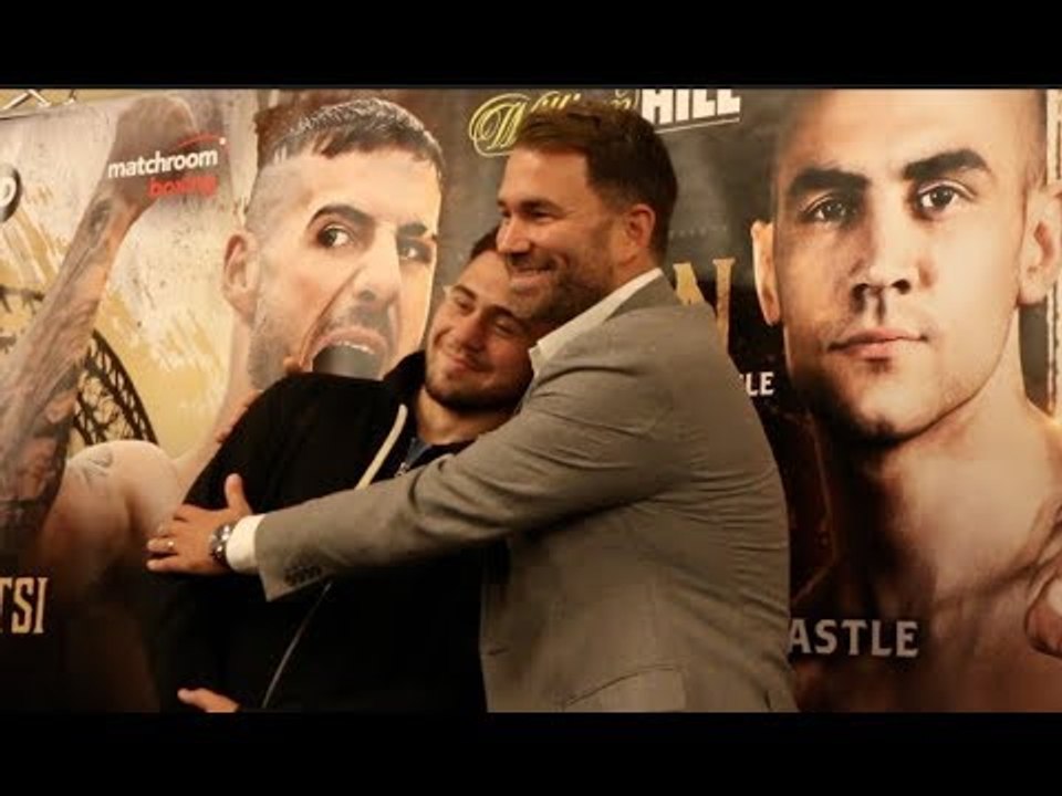 'IT FELT LIKE MONEY' -DAVE ALLEN SAYS LIKE EDDIE HEARN FEELS LIKE AN UNCLE -AFTER PAIR SHARE EMBRACE