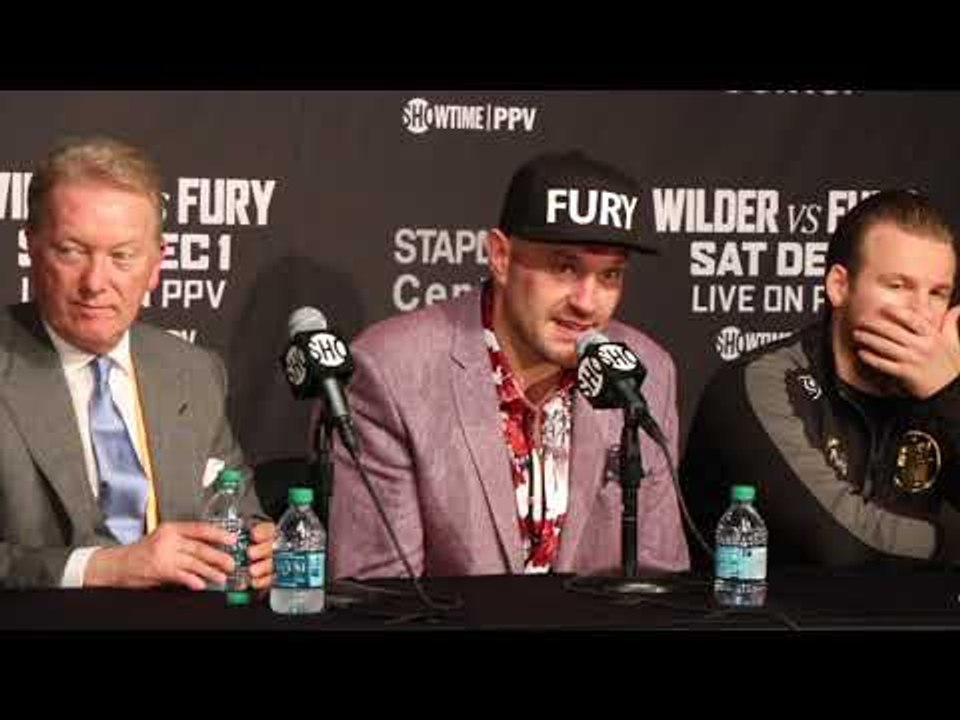 '8000 TRAVELLERS WOULD HAVE SMASHED THE ARENA UP' - TYSON FURY REVEALS PEACE TALKS TO FAMILY