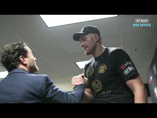 'WE KNOW THE TRUTH, I WON THAT FIGHT' - FURY POST-FIGHT DRESSING ROOM FOOTAGE