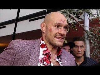 'I LOOKED AT THE VIDEO THIS MORNING - & THOUGHT THAT MAN IS DEAD' - TYSON FURY REVEALS TO FRIENDS