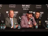 TYSON FURY IMMEDIATE REACTION TO SPLIT DECISION DRAW WITH DEONTAY WILDER & TO 12TH ROUND KNOCKDOWN