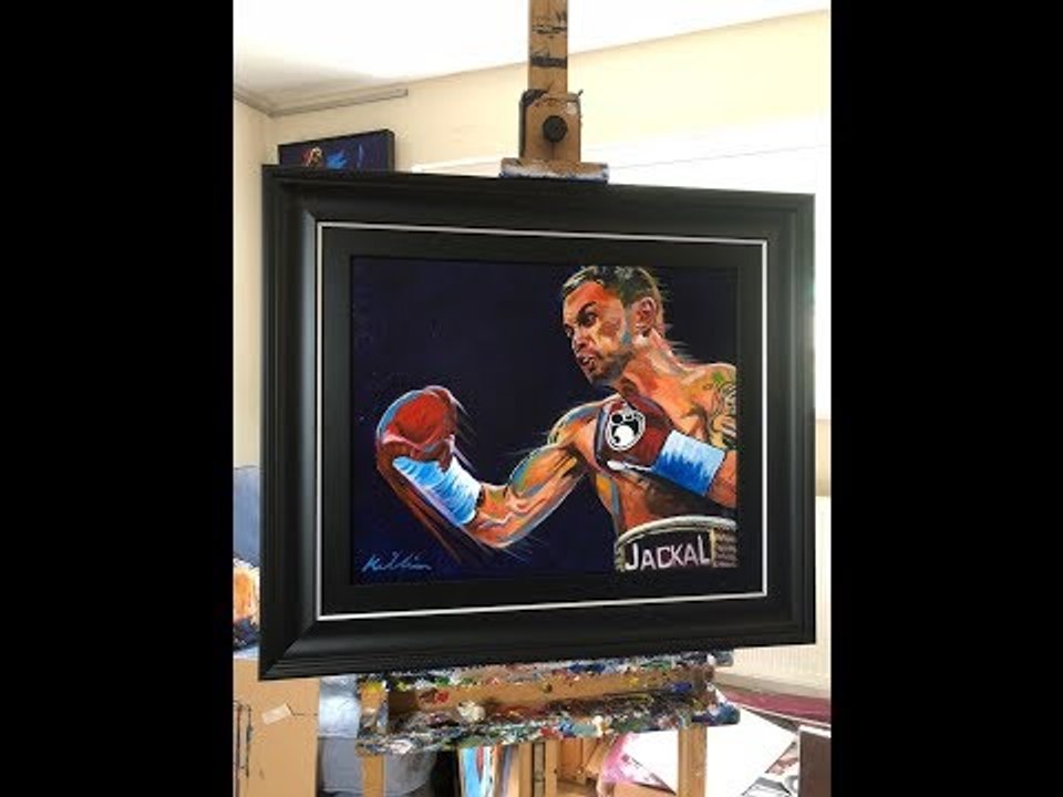 WOW! HUGE WINDSOR PARK BILL COMMEMORATED W/ FURY & FRAMPTON PAINTINGS BY ARTIST PATRICK KILLIAN