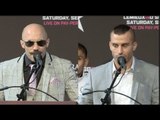 DAVID LEMIEUX & GARY 'SPIKE' O'SULLIVAN RIP INTO EACH OTHER AT FINAL PRESS CONFERENCE IN LAS VEGAS
