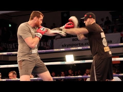 BIG HORRIBLE HEAVYWEIGHT! - DAVID PRICE HAMMERS THE PADS AHEAD OF KUZMIN TEST / JOSHUA-POVETKIN