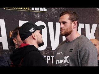 LET'S HAVE IT BIG TRUCK! - DAVID PRICE GIVES COLD STARE IN HEAD TO HEAD WITH SERGEY KUZMIN