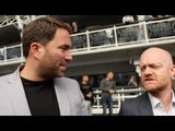 'F****** HELL, IM SH*TTING MYSELF NOW' - MAX BRANNING TELLS EDDIE HEARN POVETKIN WILL BEAT JOSHUA