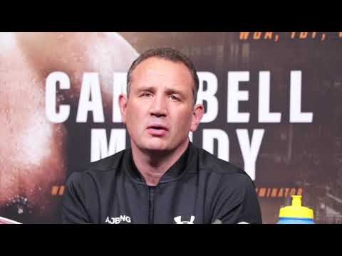 ANTHONY JOSHUA'S TRAINER ROB McCRACKEN REACTS TO 7th ROUND TKO WIN OVER ALEXANDER POVETKIN