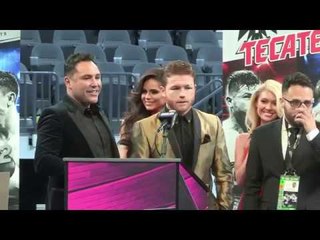 CANELO ALVAREZ *FULL & UNCUT* POST FIGHT PRESS CONFERENCE - AFTER WIN OVER GOLOVKIN