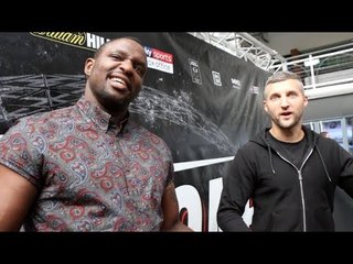 'YOU TESTED ANTHONY JOSHUA'S CHIN & MADE HIM DO THE SILLY DANCE' - CARL FROCH TO DILLIAN WHYTE