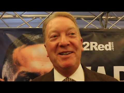 FRANK WARREN ON WARRINGTON v FRAMPTON, WILDER-FURY, REACTS TO JOSHUA WIN, TALKS BARRY HEARN / FINKEL