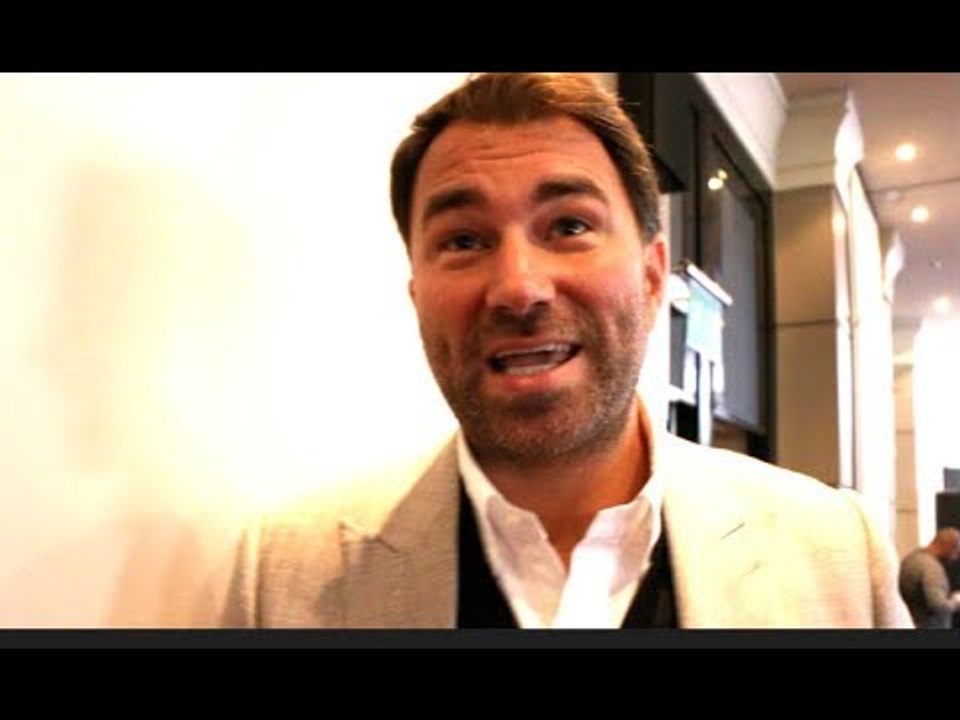 'JOSHUA WANTS TO KNOCK WILDER SPARK OUT' -EDDIE HEARN ON BELLEW-USYK, RESPONDS TO TYSON FURY COMMENT