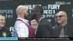 TYSON FURY & DEONTAY WILDER GO AT IT HARD IN NEW YORK HEAD TO HEAD - TRASH TALKING! STRONG LANGUAGE