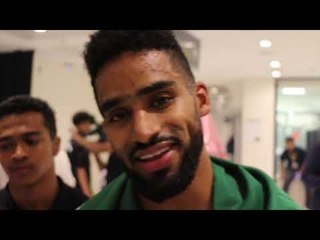 'IM A STUBBORN GUY - I GOT HIT WITH SHOTS - I SHOULD'VE LISTENED TO MY TRAINER' - ZUHAYR AL QAHTANI