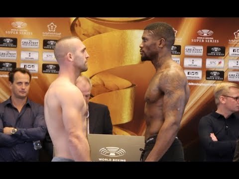 FROM SHEPERD'S BUSH TO SAUDI ARABIA - MIKAEL LAWAL v TAMAS KOZMA - WEIGH-IN / GROVES v SMITH