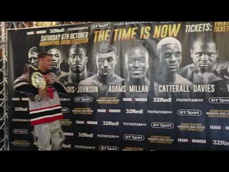 NO SHOW FROM ARCHIE SHARP! LYON WOODSTOCK LEFT ON OWN @ FINAL PRESS CONFERENCE / CATTERALL v DAVIES