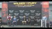 DEONTAY WILDER v TYSON FURY - *FULL & UNCUT* NEW YORK CITY PRESS CONFERENCE / WILDER-FURY