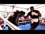 CALLIN' ALL ENGLISH MUFFINS! - HEAVYWEIGHT JARRELL 'BIG BABY' MILLER LETS OFF THUDDING SHOTS